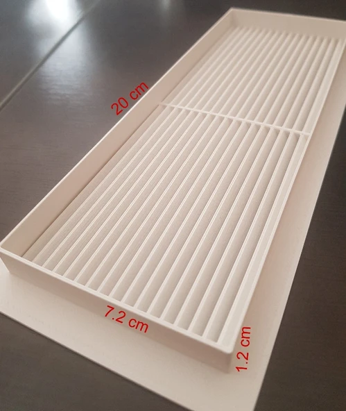Kapı Altı Menfez Kapak 22X8,5   1 çift (2 adet) - Resim 4