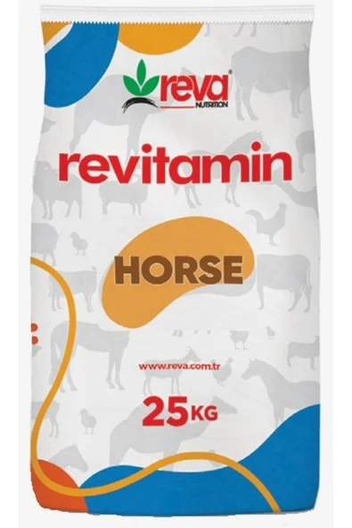 Hs Tarım Revitamin Horse Atlar Için Vitamin Ve Mineral Takviyeli Hayvan Yem Katkısı 25 Kg ürün görseli 1