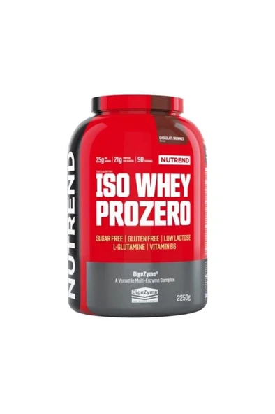 Nutrend Isolate Whey Protein Tozu 2250 gr 90 Servis Çikolata & Browni ürün görseli 1