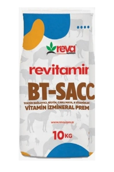 Hs Tarım Revitamin Bt-Sacc Canlı Maya Alaşımlı Hayvan Yem Katkısı 10 kg ürün görseli 1