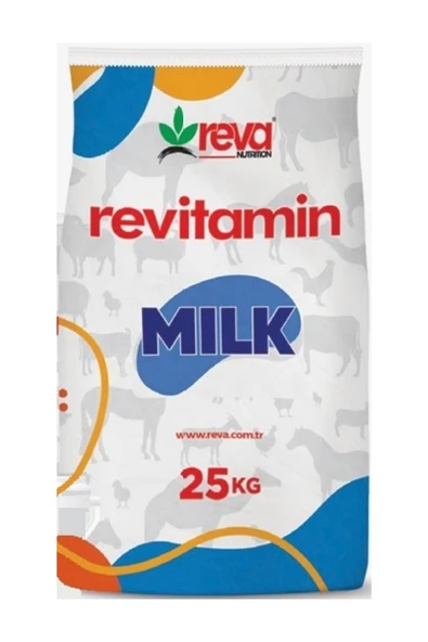 Hs Tarım Revitamin Milk Süt Verim Artırıcı Hayvan Yem Katkısı 25 KG Kraft ürün görseli 1