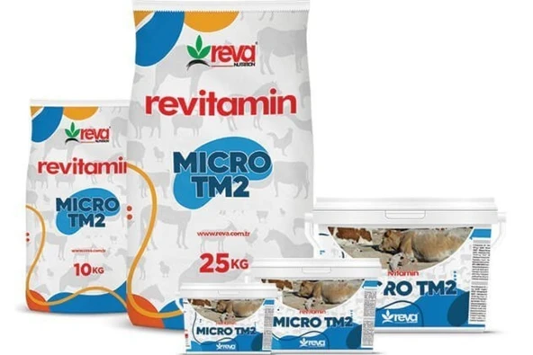 Hs Tarım Revitamin Micro-Tm2 Mineral İçerikli Yem Katkı Maddesi 25 KG Kraft ürün görseli 1