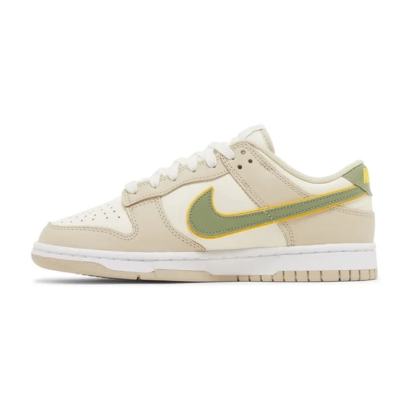 Dunk Low Pale Ivory Oil Green - Resim 2
