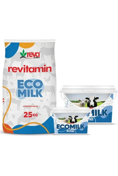 Hs Tarım Revitamin Eco Milk Büyük ve Küçükbaş Hayvan Vitamin Mineral Premiks 10 KG Kova ürün görseli 1