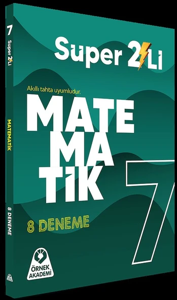 Örnek Akademi 7.Sınıf Matematik 8 Deneme ürün görseli 1