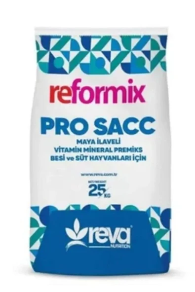 Hs Tarım Reformix Pro Sacc Hayvan Süt-Vitamin-Mineral Takviyesi 25 KG Kraft ürün görseli 1
