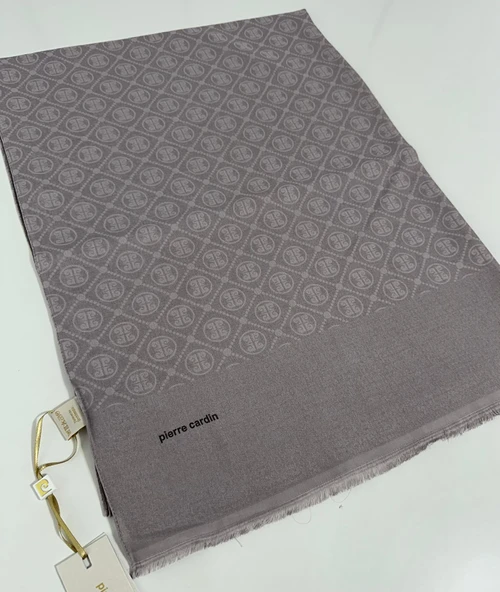 Elegans Monogram Şal-75 X 190-090700-991 Leylak ürün görseli 1