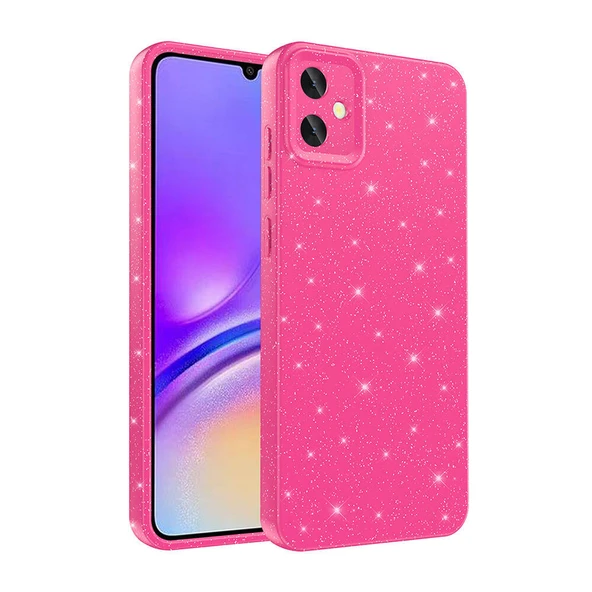 Galaxy A05 Kılıf Kamera Korumalı Simli Parıltılı Lüks Silikon ürün görseli 1