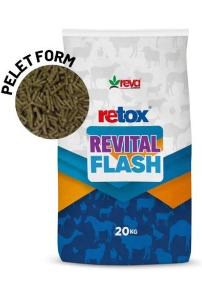 Hs Tarım Revital Flash Küçükbaş Hayvanlar İçin Verim Arttırıcı Yem Katkı - 20kg ürün görseli 1