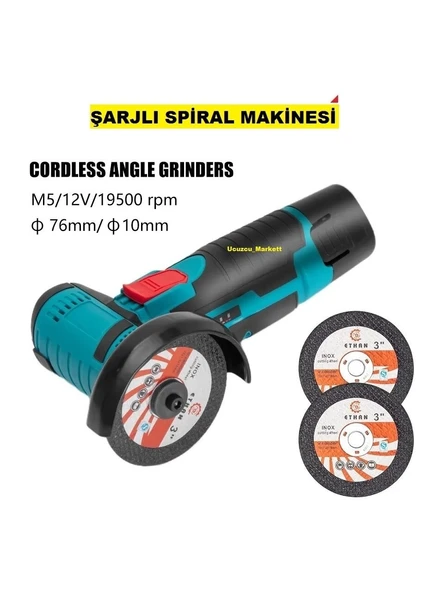 ŞARJLI AVUÇ İÇİ SPİRAL ürün görseli 1