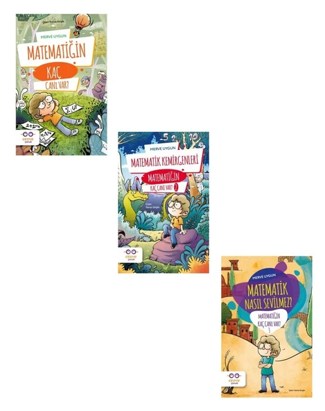 Merve Uygun Matematiğin Kaç Canı Var Seti (3 Kitap) ürün görseli 1
