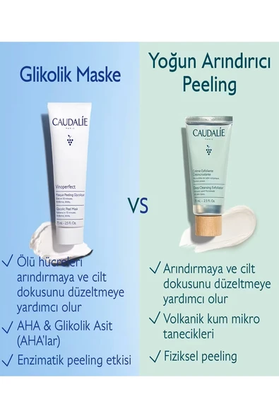 Caudalie Vinoperfect Glikolik Maske 75 ml - Resim 4