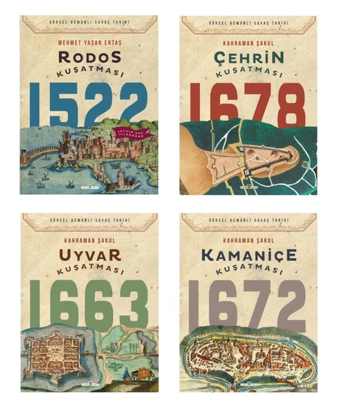 Görsel Osmanlı Savaş Tarihi Seti (4 Kitap) ürün görseli 1