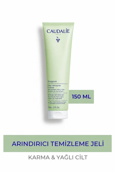 Caudalie Vinopure Arındırıcı Temizleme Jeli 150 ml ürün görseli 1