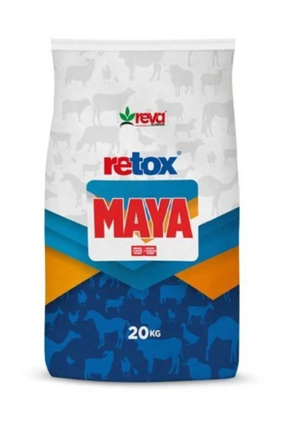 Hs Tarım Retox Maya Hayvan İştah Açıcı ve Verim Artırıcı Yem Katkı 20 Kg Torba ürün görseli 1