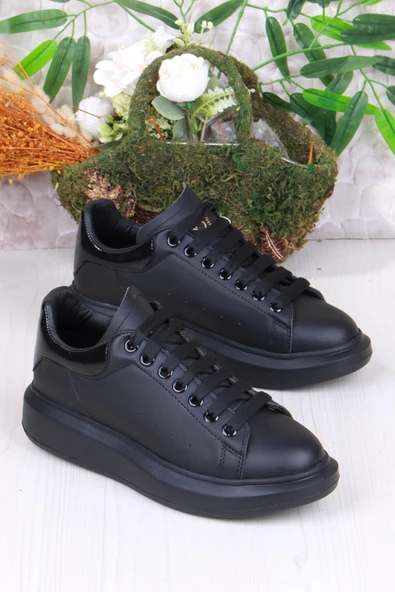 Fort B-150 Siyah Rahat Kalın Taban Sneaker Erkek Spor Ayakkabı ürün görseli 1