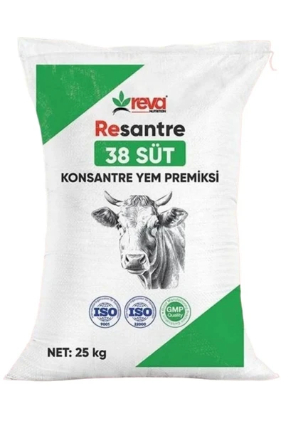 Hs Tarım Resantre Süt 38 Tamamlayıcı Konsantre Premiks-Yem 25 Kg ürün görseli 1