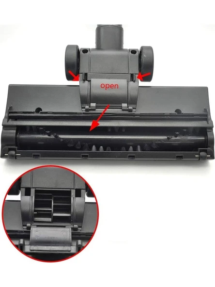 srfn ticaret Fakir Clarris Elektrikli Süpürge Turbo Brush Emici Yer Başlığı ürün görseli 1