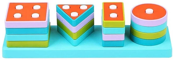 Enfal Lets Be Child Eğitici Geometrik Şekiller LC-30890 ürün görseli 1