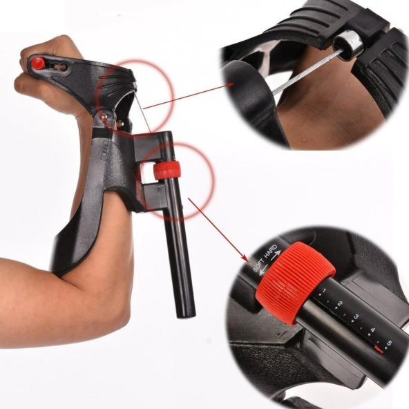 MVS Wrist Exercises -X Tensör Kol Egzersiz Aleti - Resim 5