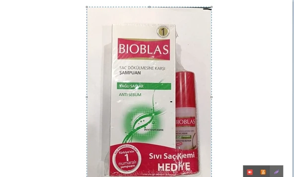 BIOBLAS ŞAMPUAN 400ML+100ML SIVI SAÇ KREMİ -YAĞLI SAÇLAR ürün görseli 1