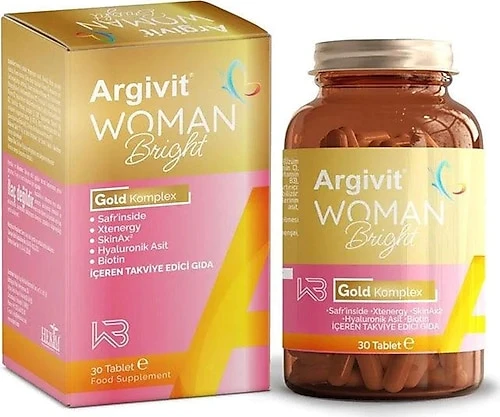 Argivit Woman Bright 30 Tablet ürün görseli 1