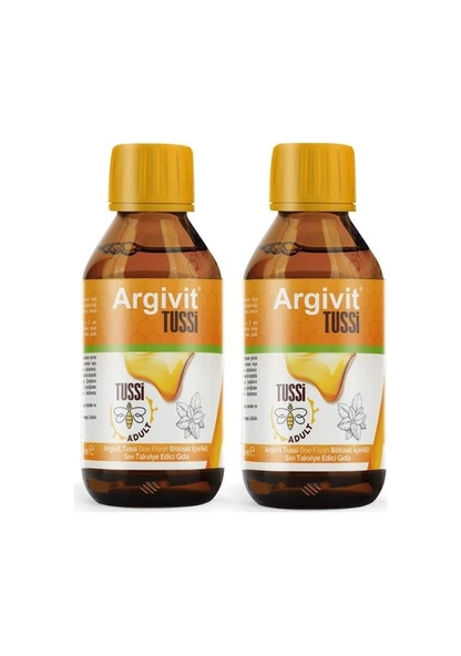 Argivit Tussi Adult Şurup 150 ml 2'li ürün görseli 1