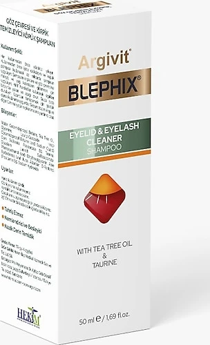 Argivit Blephix Göz Çevresi ve Makyaj Temizleme Şampuanı 50 ml ürün görseli 1