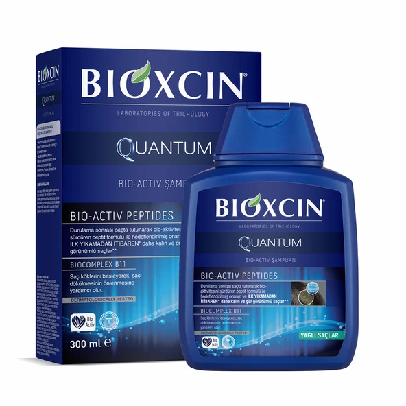 Bioxcin Quantum Yağlı Saçlar İçin Şampuan 300 ml ürün görseli 1