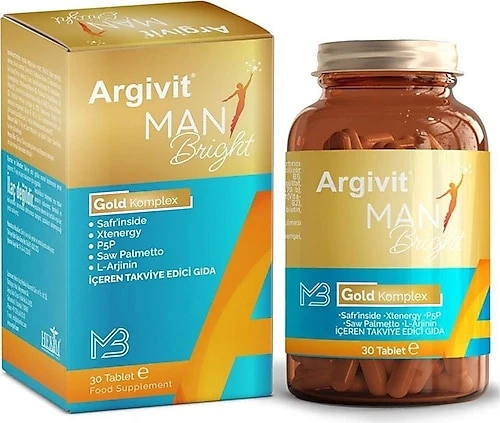 Argivit Man Bright 30 Tablet ürün görseli 1