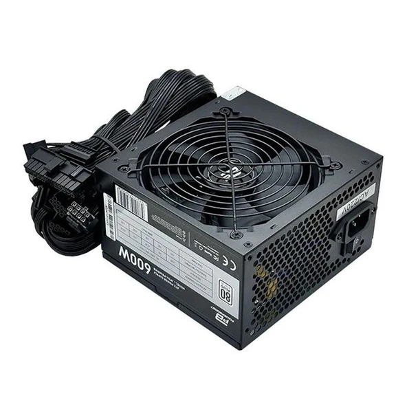 POWERBOOST 600W 80+ PB600WB 12CM FANLI POWER SUPLLY ürün görseli 1