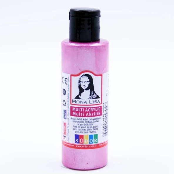 MONA LISA MULTI AKRILIK 70 ml INCI FUSYA(SD160-14) ürün görseli 1