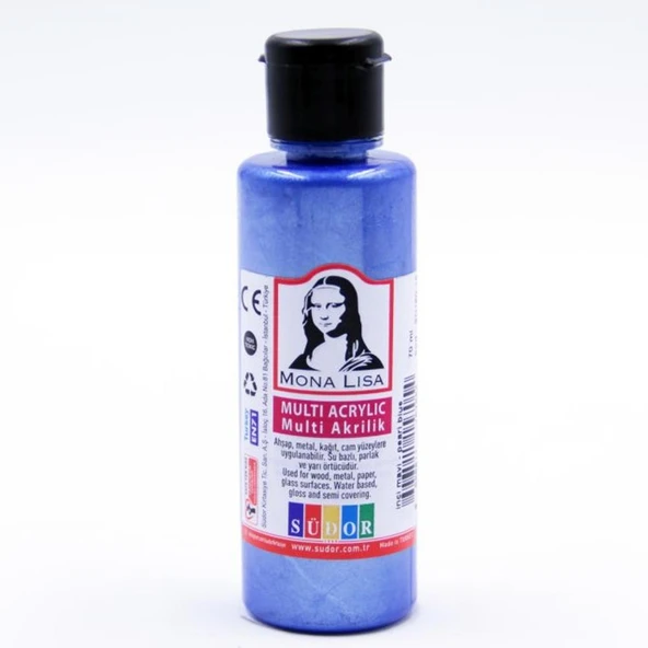 MONA LISA MULTI AKRILIK 70 ml INCI MAVI (SD160-15) ürün görseli 1