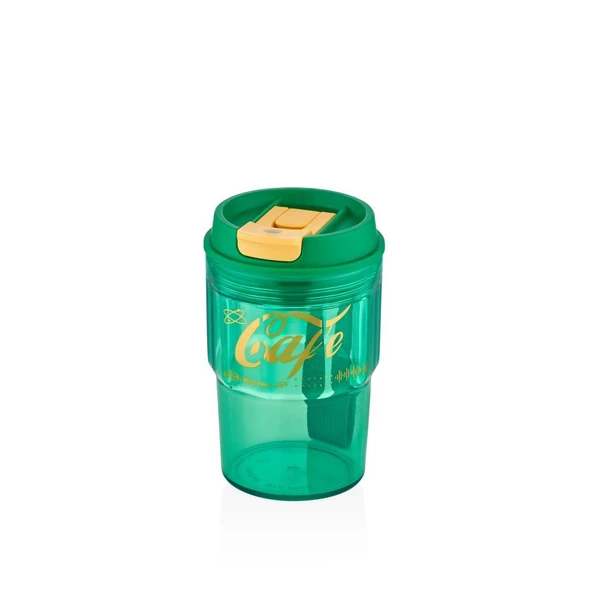 Shotay Class Tritan Bardak Matara 470Ml Yeşil ürün görseli 1