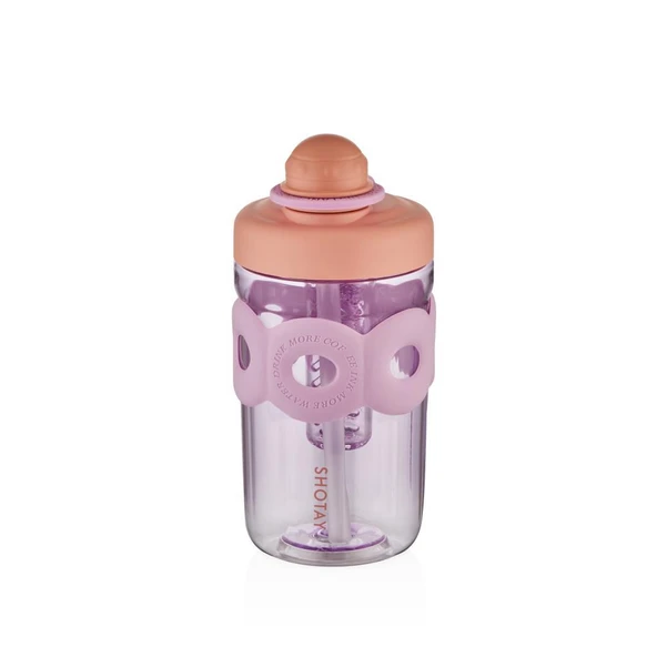 Shotay Bubbl Su Matarası Tritan Mor 650Ml ürün görseli 1