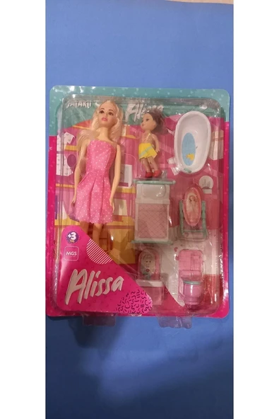 Mgs Oyuncak Alissa Yataklı Banyo Seti ürün görseli 1