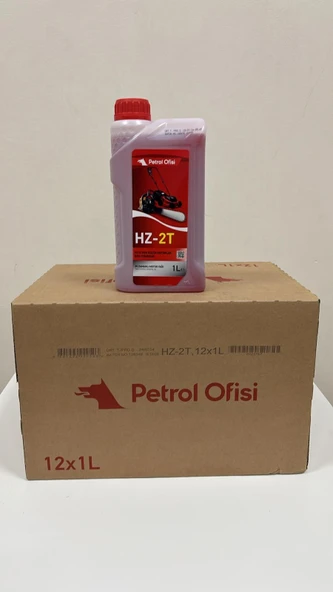 PETROL OFİSİ HZ 2T ÇİM AĞAÇ KESME MOTOR YAĞI 1 LT X 12 ADET ürün görseli 1