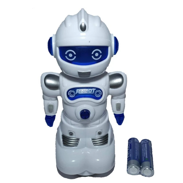 Robo 0.21 Naughty Robot (Dans Eden Robot) Işıklı ve Müzikli, 6 Ay ve Üzeri Çocuklar İçin (Pil Dahil) ürün görseli 1