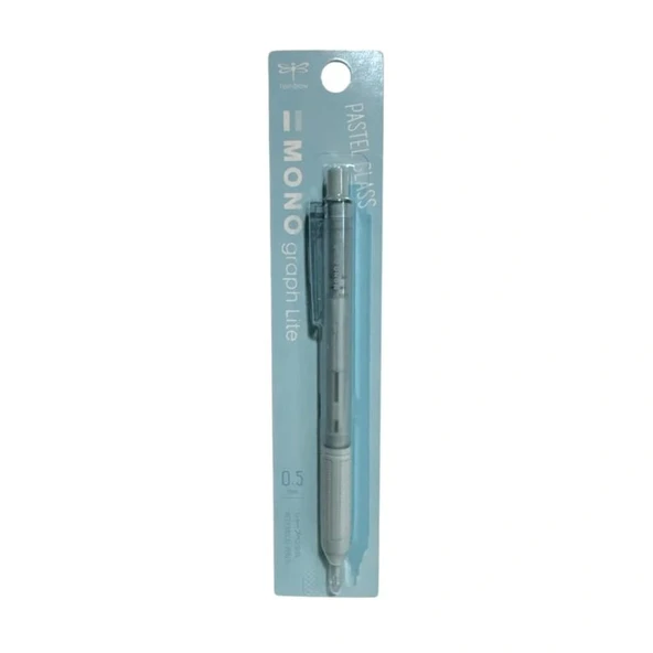 Tombow Mono Graph Lite Pastel Glass Cam Mavi 0.5 Kalem (MGL407LPK) ürün görseli 1
