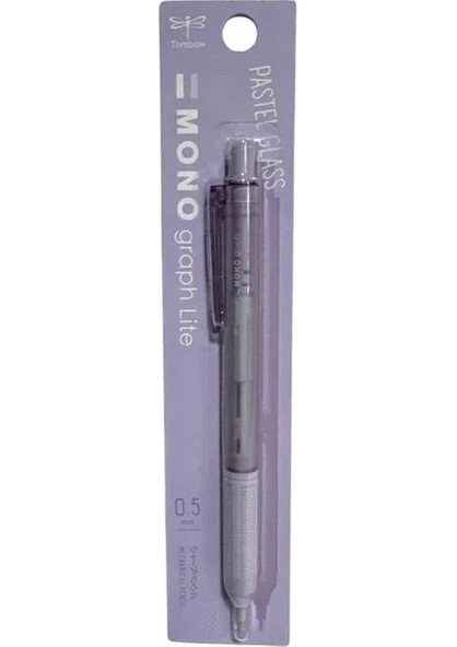 Tombow Mono Graph Lite Pastel Glass Cam Mor 0.5 Kalem (MGL907LPK) ürün görseli 1