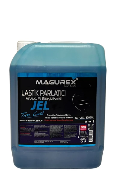 MAGUREX Lastik parlatıcı Jel 5 Litre ürün görseli 1