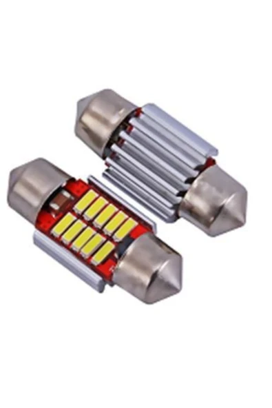 HRPAK Sofit Led Canbus C5w 10 Led Tavan Plaka Ampül 31mm 2 Adet ürün görseli 1