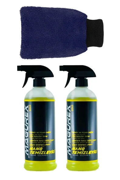 MAGUREX Nano Temizleyici 2 X 800 ml Dijimat Uygulama Eldiveni Hediye ürün görseli 1