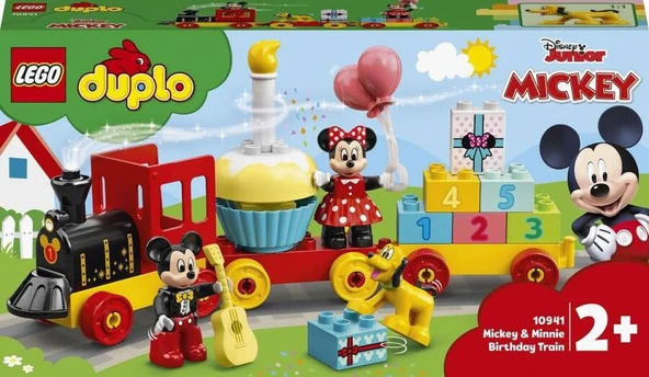 Lego Duplo Disney Mickey and Friends Mickey ve Minnie Doğum Günü Treni 10941 ürün görseli 1