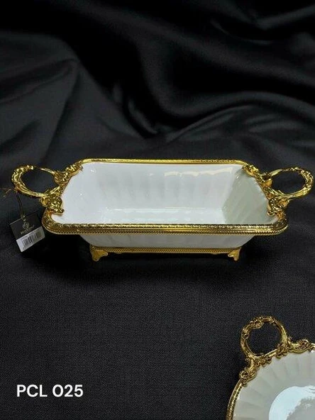 Royking Dikdörtgen Derin Sunum Tabak 41CM PCL025 ürün görseli 1