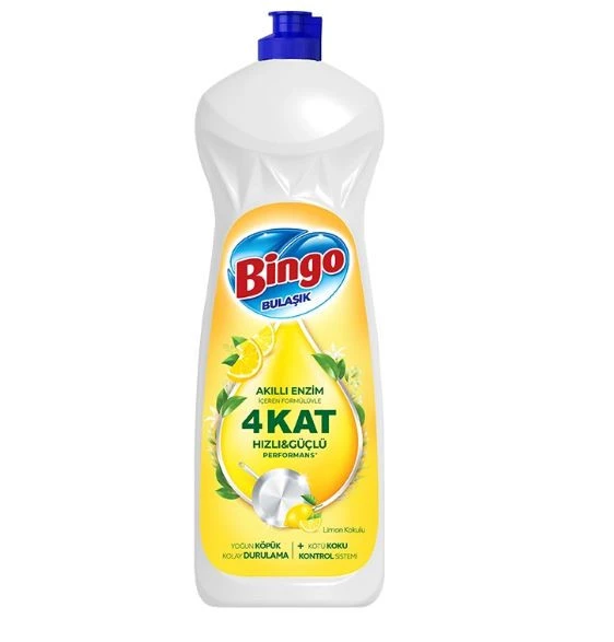 Bingo Bulaşık Deterjanı Limon 650 Ml ürün görseli 1