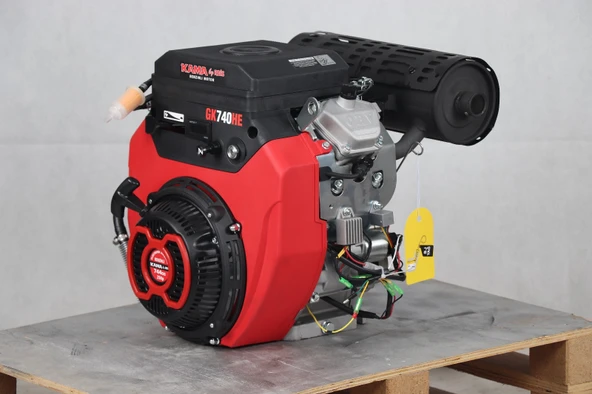 GK740HE 25hp Kamalı Marşlı Benzinli Motor ürün görseli 1