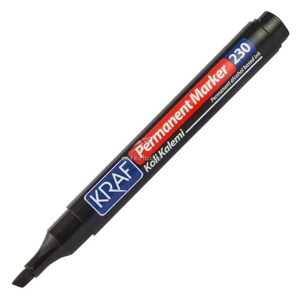 KRAF PERMANENT MARKER KESIK UC SIYAH 1 LI (230) ürün görseli 1