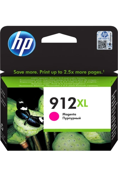 Hp 3yl82ae Magenta Mürekkep Kartuş (912XL) ürün görseli 1