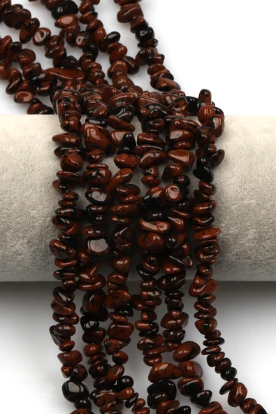 Mahogany Obsidyen Doğal Taş Kırıktaş Dizi ürün görseli 1